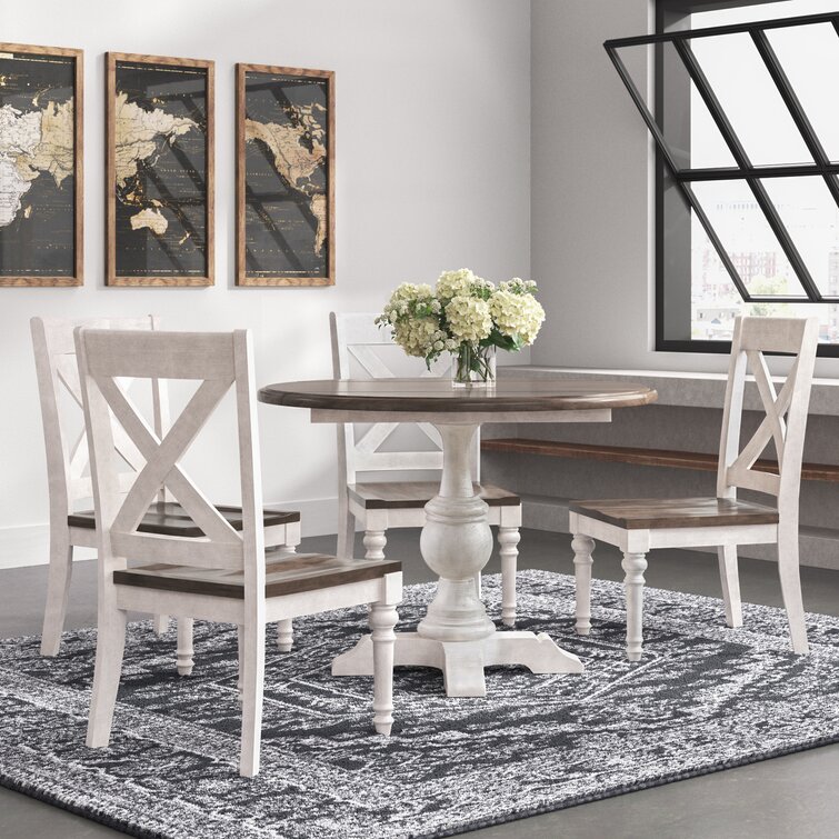 Family table and online chairs